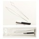 Metal Hair Extensions Loop Threader Wires Pulling Hooks Micro Ring/Nano/Micro Link Aluminum Premium Kit