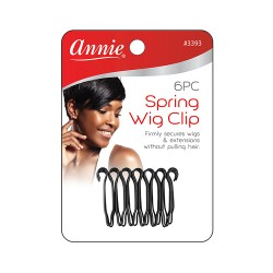 Spring wig Clip 6 PCS For Wigs/Pony Tail Firmly Secures