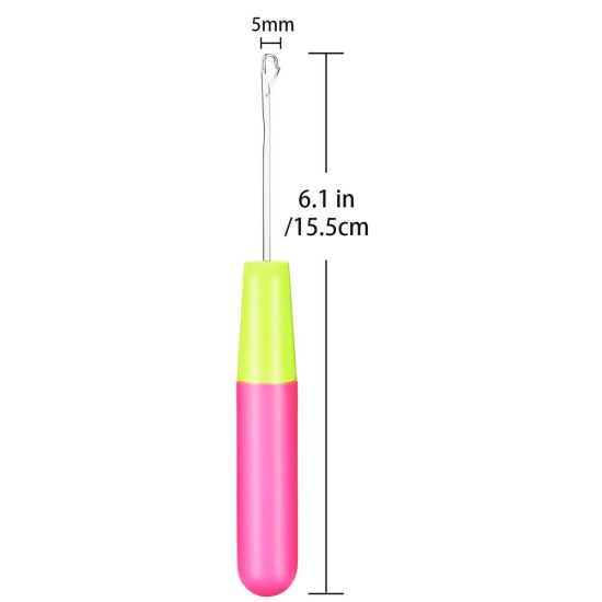 Crochet Hooks for Hair Dreadlock Crochet Needle Loc Needle Weft/Weave Crochet Hooks for Hair Dreadlock Crochet Needle Loc Needle Weft/Weave