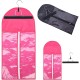 Portable Hair Extensions Storage Bag Transparent Zip Up Closure Protection case with Wooden Clip In Hanger Portable Hair Extensions Storage Bag Transparent Zip Up Closure Protection case with Wooden Clip In Hanger