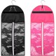 Portable Hair Extensions Storage Bag Transparent Zip Up Closure Protection case with Wooden Clip In Hanger Portable Hair Extensions Storage Bag Transparent Zip Up Closure Protection case with Wooden Clip In Hanger