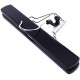 Portable Hair Extensions Storage Bag Transparent Zip Up Closure Protection case with Wooden Clip In Hanger Portable Hair Extensions Storage Bag Transparent Zip Up Closure Protection case with Wooden Clip In Hanger