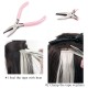 BEST PLIERS FOR TAPE-IN HAIR EXTENSIONS, Flat Nose Pliers/strong grip/Ultra Smooth Installation Pliers BEST PLIERS FOR TAPE-IN HAIR EXTENSIONS, Flat Nose Pliers/strong grip/Ultra Smooth Installation Pliers