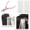 PLIERS/PRE-CUT Tape Tabs, Flat Nose Pliers/strong grip/Ultra Smooth Installation Pliers 