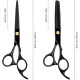 Barber Shears, Hairdressing Scissors Set,11 Pcs Scissors Set with Thinning Shears 6CR 440C Stainless Steel