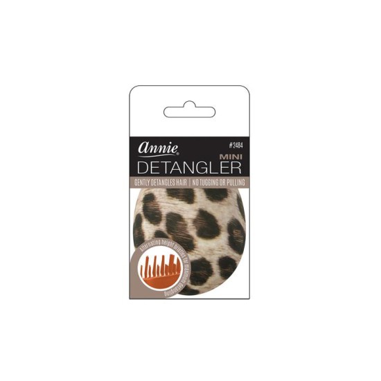 Mini Detangler Zebra/Leopard Travel Size Brush