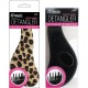 Curved Handle Detangler Brush Leopard Brown/Pink Curved Handle Detangler Brush Leopard Brown/Pink