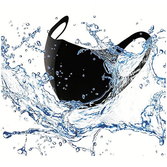 Fashion Mask Ice Silk Solid Breathable Reusable Sports Anti-dust Stretchable One Size Fashion Mask Ice Silk Solid Breathable Reusable Sports Anti-dust Stretchable One Size