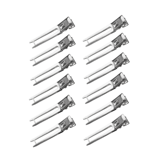 12 pcs Double Prong Clips 12 pcs Double Prong Clips