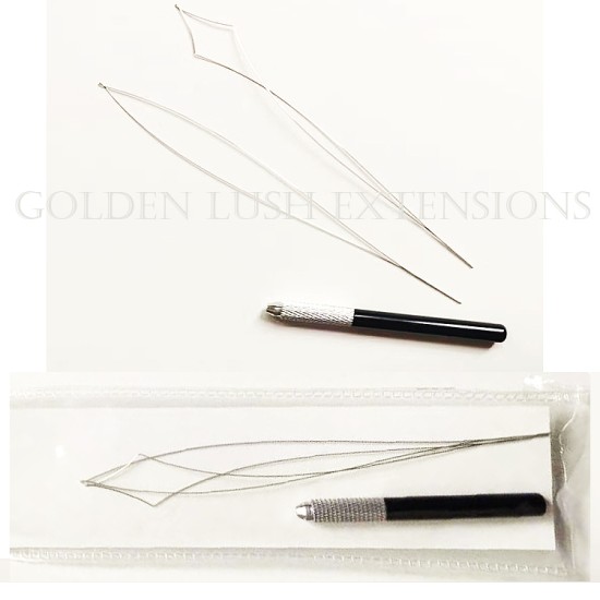 Metal Hair Extensions Loop Threader Wires Pulling Hooks Micro Ring/Nano/Micro Link Aluminum Premium Kit
