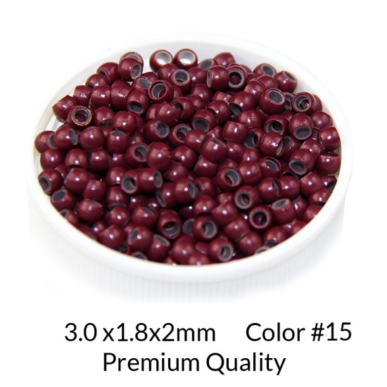 Nano Ring Beads for Nano Tip Hair Extension With Silicone (500/1000 pcs) Nano Ring Beads for Nano Tip Hair Extension With Silicone (500/1000 pcs)