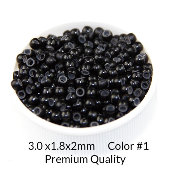 Nano Ring Beads for Nano Tip Hair Extension With Silicone (500/1000 pcs) Nano Ring Beads for Nano Tip Hair Extension With Silicone (500/1000 pcs)