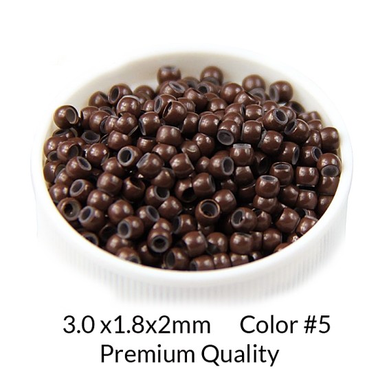 Nano Ring Beads for Nano Tip Hair Extension With Silicone (500/1000 pcs) Nano Ring Beads for Nano Tip Hair Extension With Silicone (500/1000 pcs)