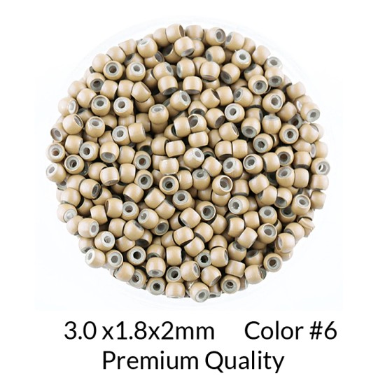 Nano Ring Beads for Nano Tip Hair Extension With Silicone (500/1000 pcs) Nano Ring Beads for Nano Tip Hair Extension With Silicone (500/1000 pcs)