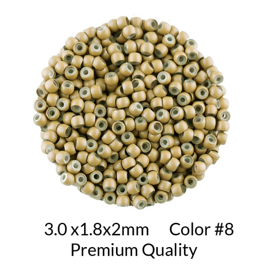 Nano Ring Beads for Nano Tip Hair Extension With Silicone (500/1000 pcs) Nano Ring Beads for Nano Tip Hair Extension With Silicone (500/1000 pcs)