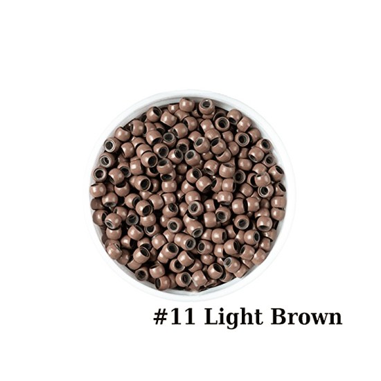 Nano Ring Beads for Nano Tip Hair Extension With Silicone (500/1000 pcs) Nano Ring Beads for Nano Tip Hair Extension With Silicone (500/1000 pcs)