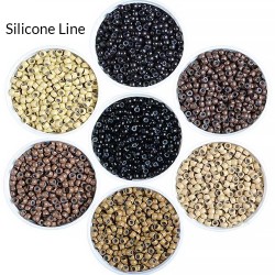 Nano Ring Beads for Nano Tip Hair Extension With Silicone (500/1000 pcs)