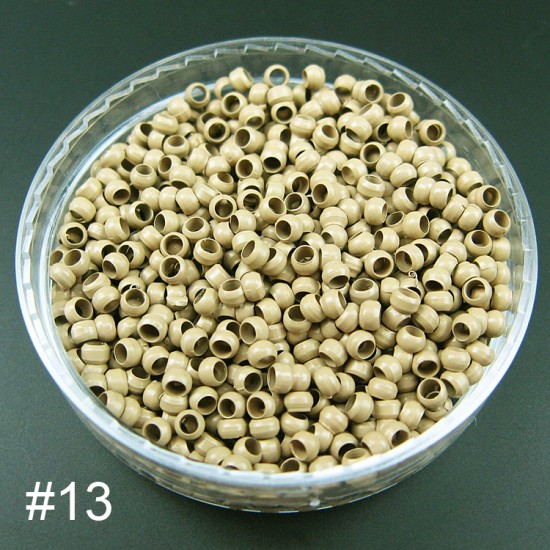 Nano Ring Beads for Nano Tip Hair Extension NON-silicone (500/1000 pcs) Nano Ring Beads for Nano Tip Hair Extension NON-silicone (500/1000 pcs)