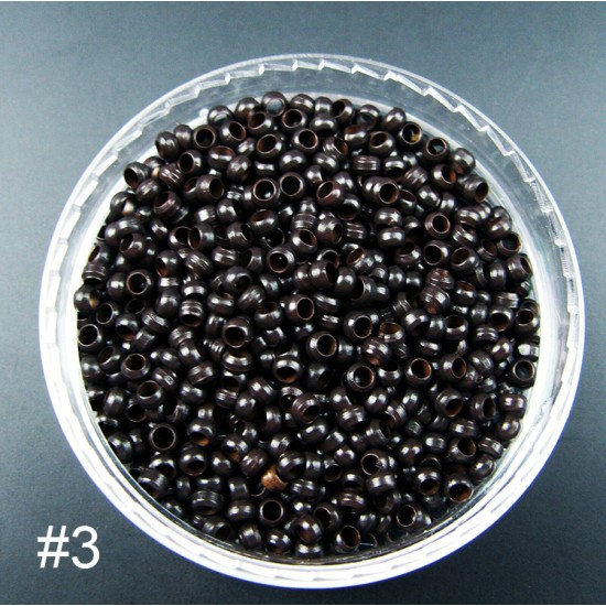 Nano Ring Beads for Nano Tip Hair Extension NON-silicone (500/1000 pcs) Nano Ring Beads for Nano Tip Hair Extension NON-silicone (500/1000 pcs)