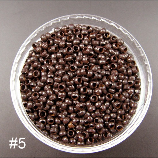 Nano Ring Beads for Nano Tip Hair Extension NON-silicone (500/1000 pcs) Nano Ring Beads for Nano Tip Hair Extension NON-silicone (500/1000 pcs)