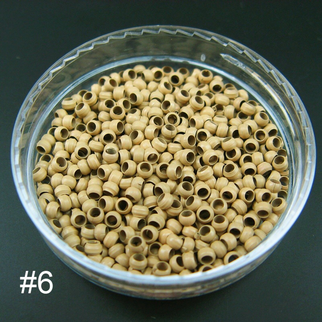 Nano Ring Beads for Nano Tip Hair Extension NONsilicone (500/1000 pcs)