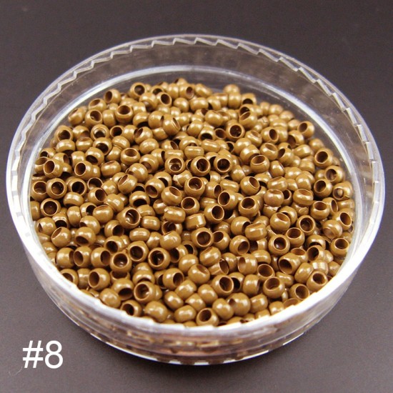 Nano Ring Beads for Nano Tip Hair Extension NON-silicone (500/1000 pcs) Nano Ring Beads for Nano Tip Hair Extension NON-silicone (500/1000 pcs)