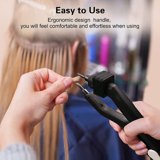 Hair Iron Connector Wand Temperature Adjustable Full Complete Kits Tools For Pre-bonded