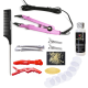 Fusion Full Kits Hair Iron Loof Connector Set with All Accessories Red Clips