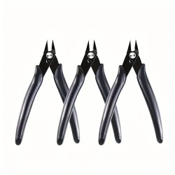 Hair Extension Keratin Bonding Cutter Pliers High-Quality Rivet, Durable Stainless Steel, with Comfort Grip Handle (ONE PC)