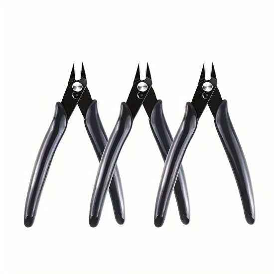 Hair Extension Keratin Bonding Cutter Pliers High-Quality Rivet, Durable Stainless Steel, with Comfort Grip Handle (ONE PC)