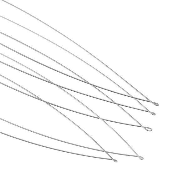 2PCS Hair Extension Loops Threader Metal Wire Pulling Hook Tool 2PCS Hair Extension Loops Threader Metal Wire Pulling Hook Tool