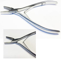 Micro Link/Nano Link/Cold Fusion Tool Kit Stainless Steel Pliers Set (3 pcs  with 4 clips)