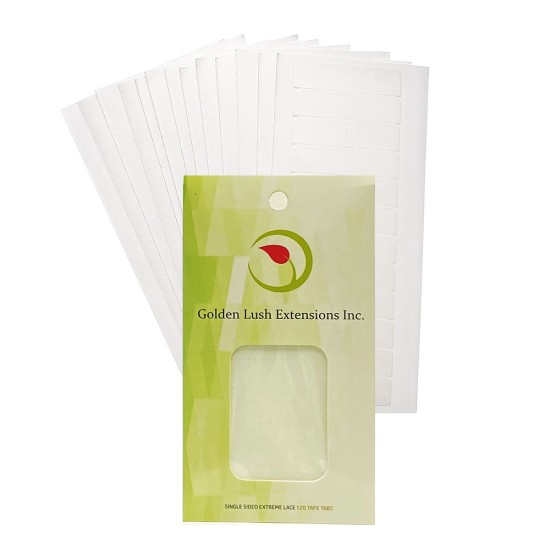 Single Sided Extreme Lace Hair Extension Tape Tabs 120 / 10 Sheets (For Extra Heavier Hair)