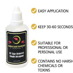 (Fast Act!) Adhesive Tape/Lace Wig Remover Solution Small Bottle 1.5oz- Buy 5 get 1 free!