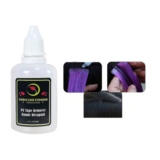 (Fast Act!) Adhesive Tape/Lace Wig Remover Solution Bottle 3oz White Cap