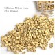 1000 pcs (size 50.28.30) Aluminum MICRO BEADS/LINKS with silicone