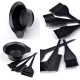 Hair Dye Color Brush Bowl Set Mixing Bowl Kit , 4 Piece Set Hair Dye Color Brush Bowl Set Mixing Bowl Kit , 4 Piece Set