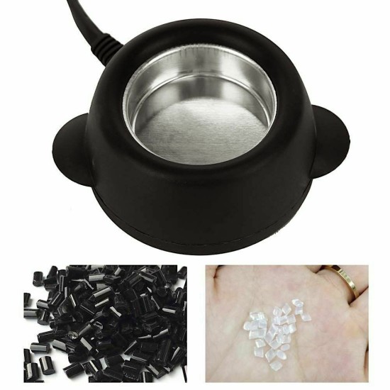 Mini Hot Glue Pot Keratin Fusion Melt Pot Hair Hairpiece Extension Professional Mini Hot Glue Pot Keratin Fusion Melt Pot Hair Hairpiece Extension Professional