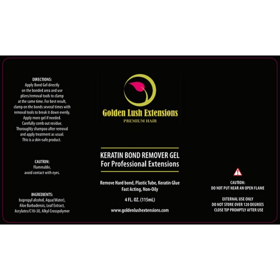 Gel Remover Hair Bond / Keratin Glue Fusion Pre-bonded Remover Super Act 4 FL/115 ML) Gel Remover Hair Bond / Keratin Glue Fusion Pre-bonded Remover Super Act 4 FL/115 ML)