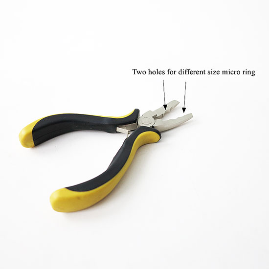 HAIR PLIERS steel and rubber HAIR PLIERS steel and rubber