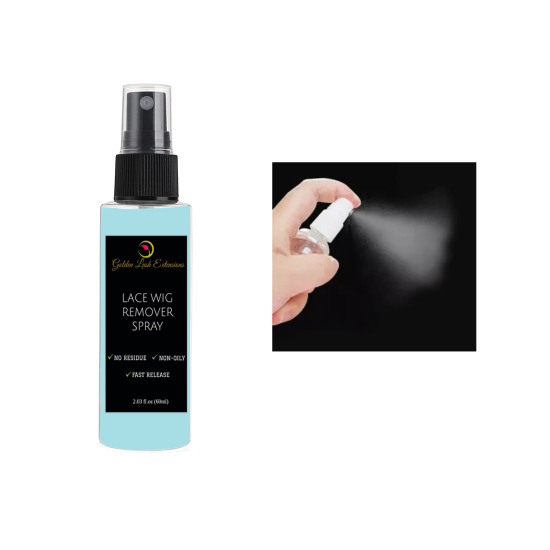 Wig/Weave Lace Remover 60ml_2.03oz / FRONTAL CLOSURE, HAIRPIECE, LACE WIG Spray