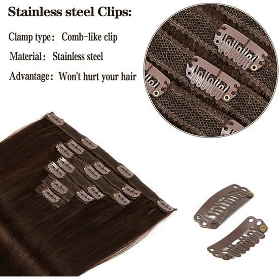 Pellet Clips 5pcs 31mm Clips For Hair Extensions