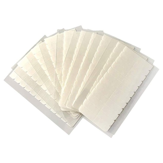 No Shine Hair Extension Tape 120 Tabs Double Sided Adhesive Pack (10 Sheets) No Shine Hair Extension Tape 120 Tabs Double Sided Adhesive Pack (10 Sheets)