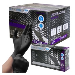 BM Series 5 Mil Black Nitrile Gloves – Stain-Resistant, Ultimate Hand Protection