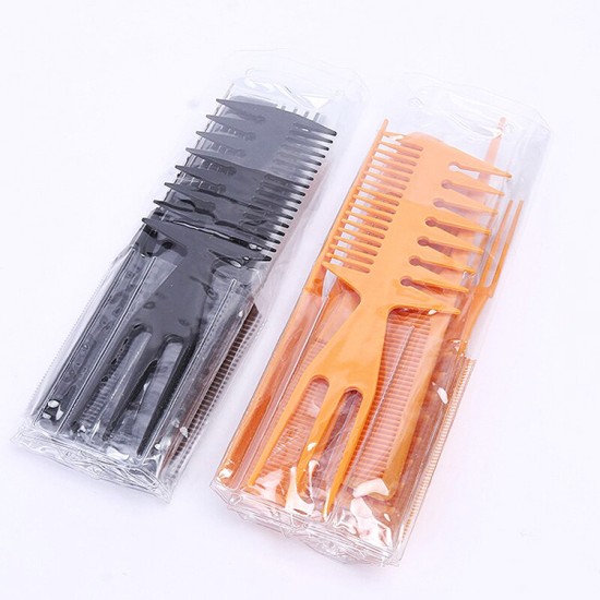 10 Pcs/ Set Styling Tool Multi function Pro Barbers Comb Sets 