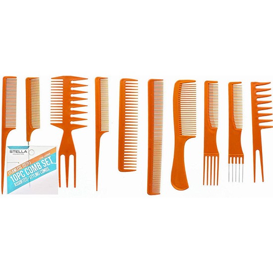10 Pcs/ Set Styling Tool Multi function Pro Barbers Comb Sets 10 Pcs/ Set Styling Tool Multi function Pro Barbers Comb Sets