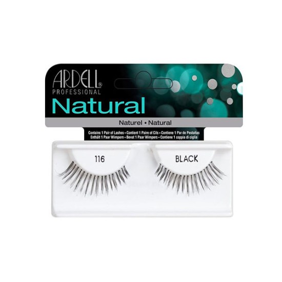 Ardell Natural Lashes False Eyelashes - #116 Black Ardell Natural Lashes False Eyelashes - #116 Black