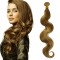 #6 CHESTNUT BROWN U-Tip Body Wave Pre-bonded Fusion Hair Extensions 50g/qty 20"