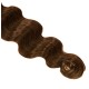 #4 CHOCOLATE BROWN Tape-in Body Wave hair Extensions 20pcs/qty 22"