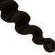 #1B NATURAL BLACK Tape-in Body Wave Hair Extensions 20pcs/qty 22"